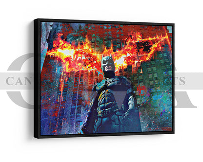 The Dark Knight Canvas Wall Art Movie Poster