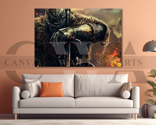 Dark Souls Canvas Wall Art Game Poster