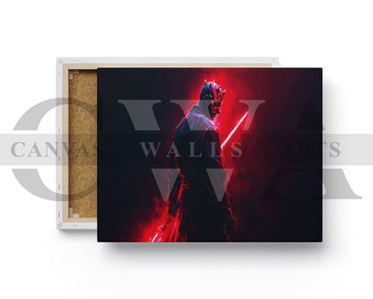 Darth Maul Canvas Wall Art