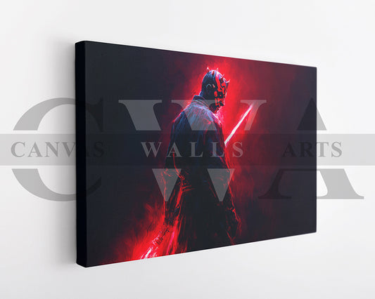 Darth Maul Canvas Wall Art