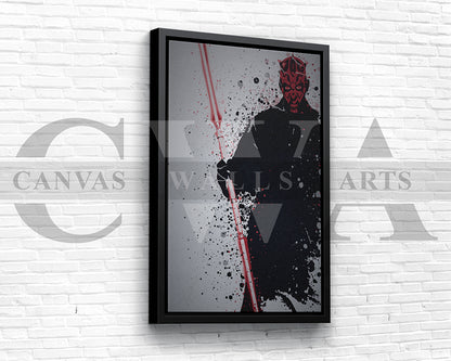 Darth Maul Canvas Wall Art