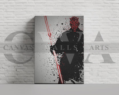 Darth Maul Canvas Wall Art