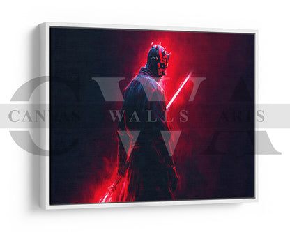 Darth Maul Canvas Wall Art