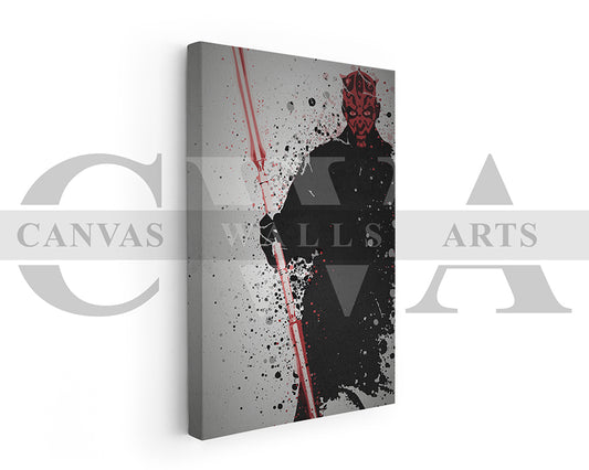 Darth Maul Canvas Wall Art