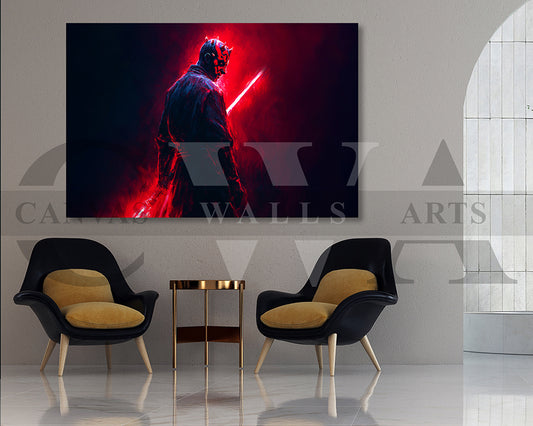 Darth Maul Canvas Wall Art