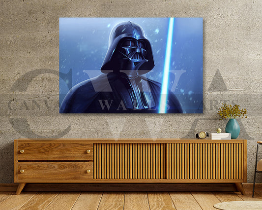 Darth Vader Victory And Death Canvas Wall Art