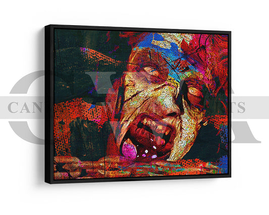 Deadite Cheryl Canvas Wall Art Movie Poster