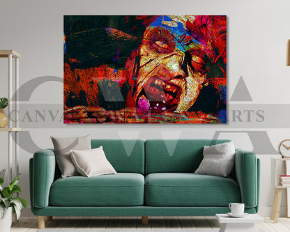 Deadite Cheryl Canvas Wall Art Movie Poster