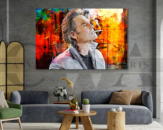 Death Proof Canvas Wall Art Abstract Movie Poster Print