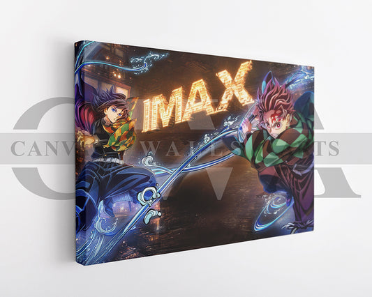 Demon Slayer Infinity Castle Canvas Wall Art