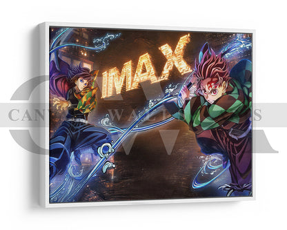 Demon Slayer Infinity Castle Canvas Wall Art
