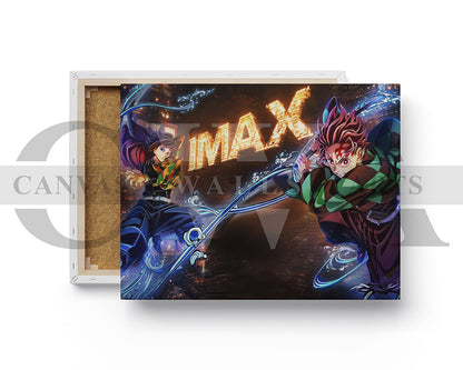 Demon Slayer Infinity Castle Canvas Wall Art