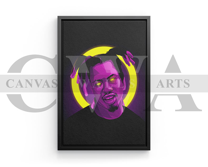 Denzel Curry Canvas Wall Art