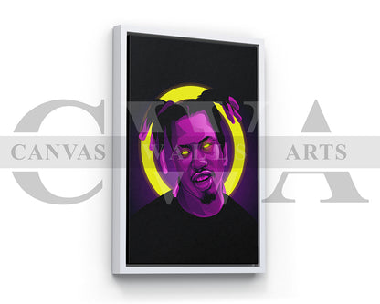 Denzel Curry Canvas Wall Art
