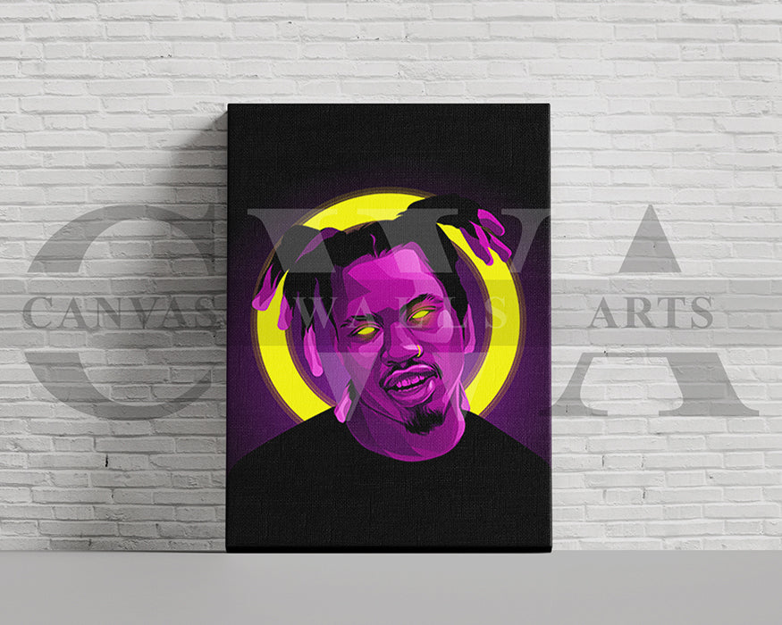 Denzel Curry Canvas Wall Art