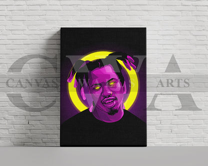 Denzel Curry Canvas Wall Art