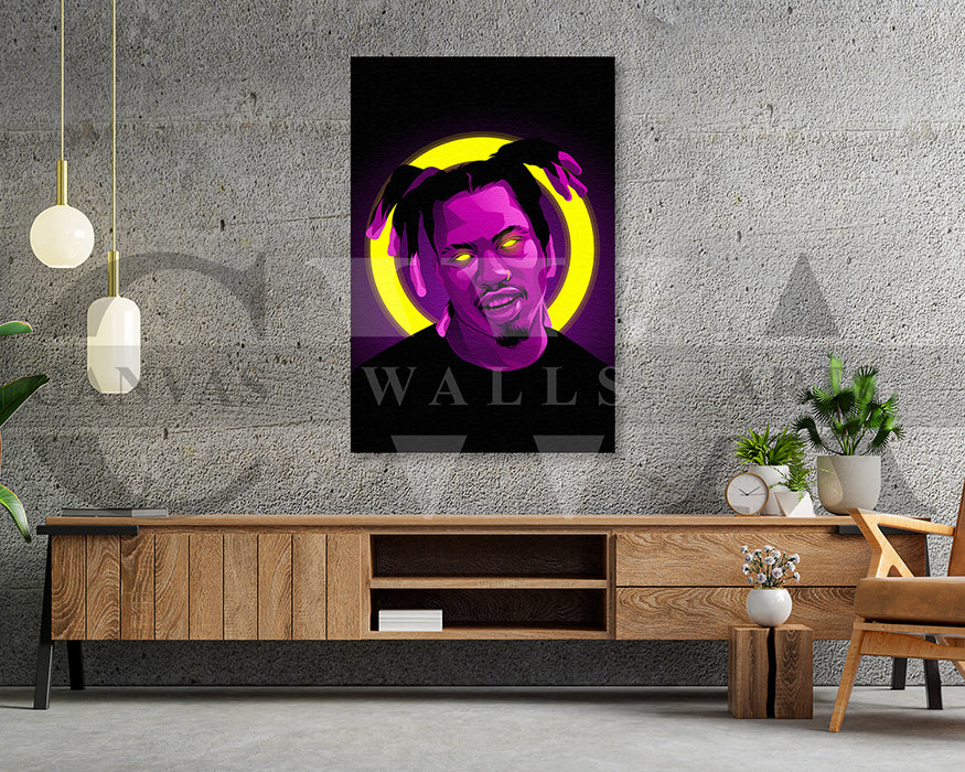 Denzel Curry Canvas Wall Art
