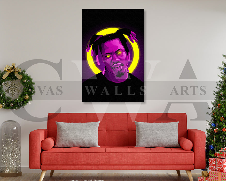 Denzel Curry Canvas Wall Art