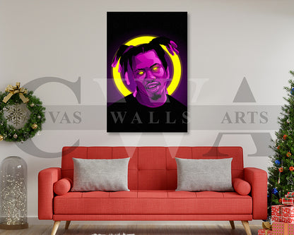 Denzel Curry Canvas Wall Art