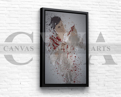 Dexter Morgan Canvas Wall Art