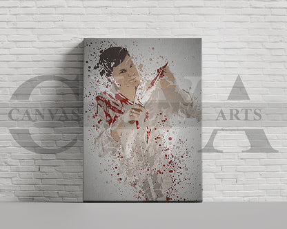 Dexter Morgan Canvas Wall Art