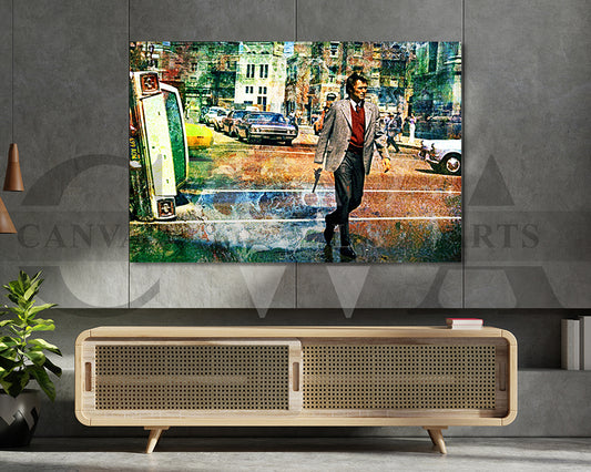 Dirty Harry Canvas Wall Art
