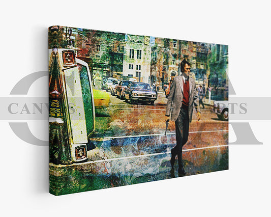 Dirty Harry Canvas Wall Art