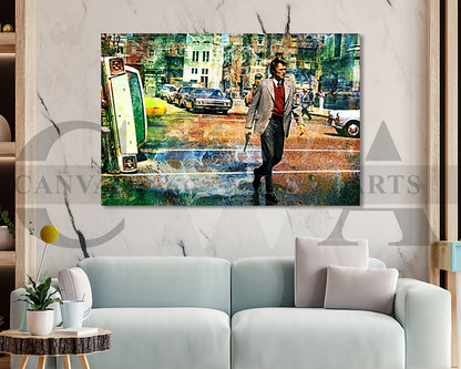 Dirty Harry Canvas Wall Art