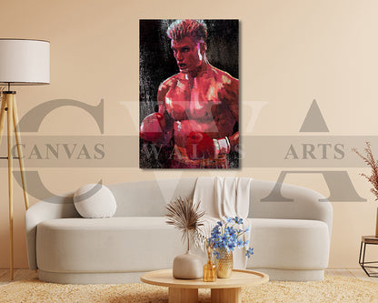 Drago Canvas Wall Art Abstract Movie Poster