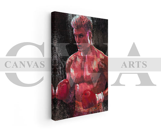 Drago Canvas Wall Art Abstract Movie Poster