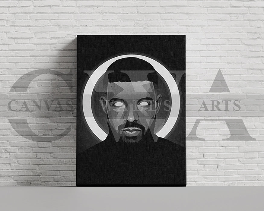 Drake American Rapper Canvas Wall Art