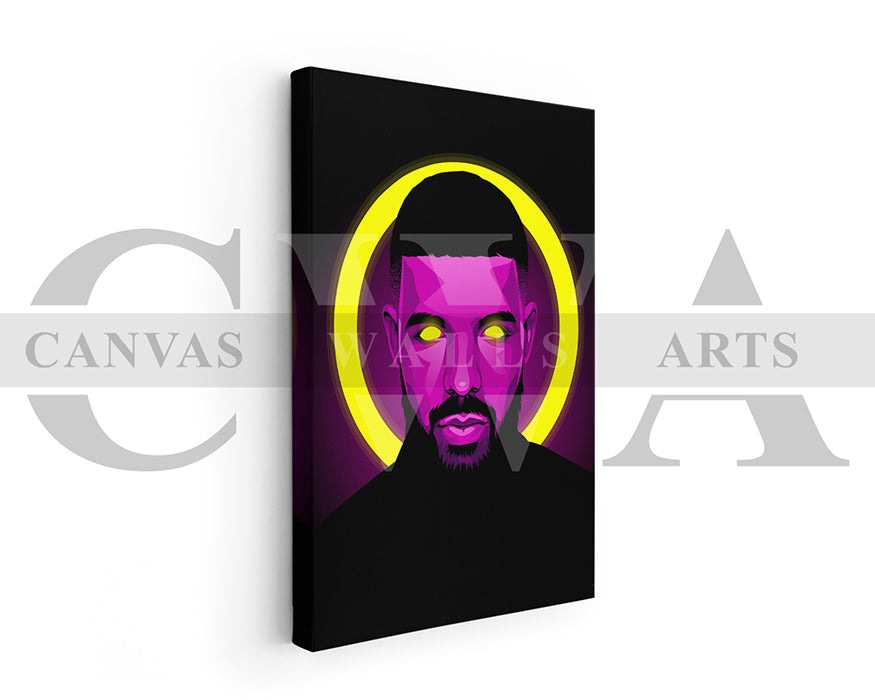 Drake Canvas Wall Art