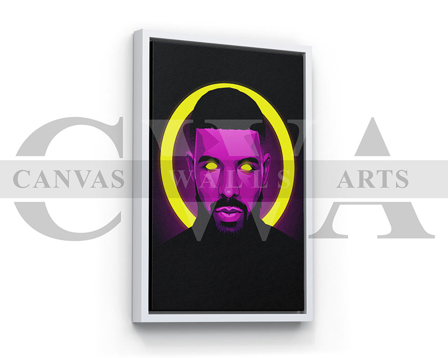 Drake Canvas Wall Art