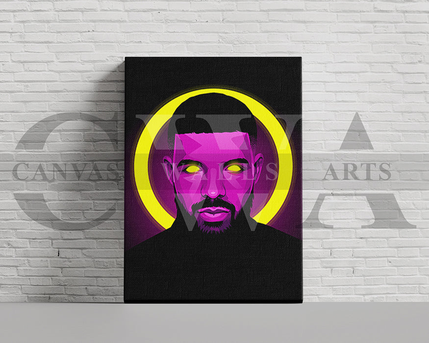 Drake Canvas Wall Art