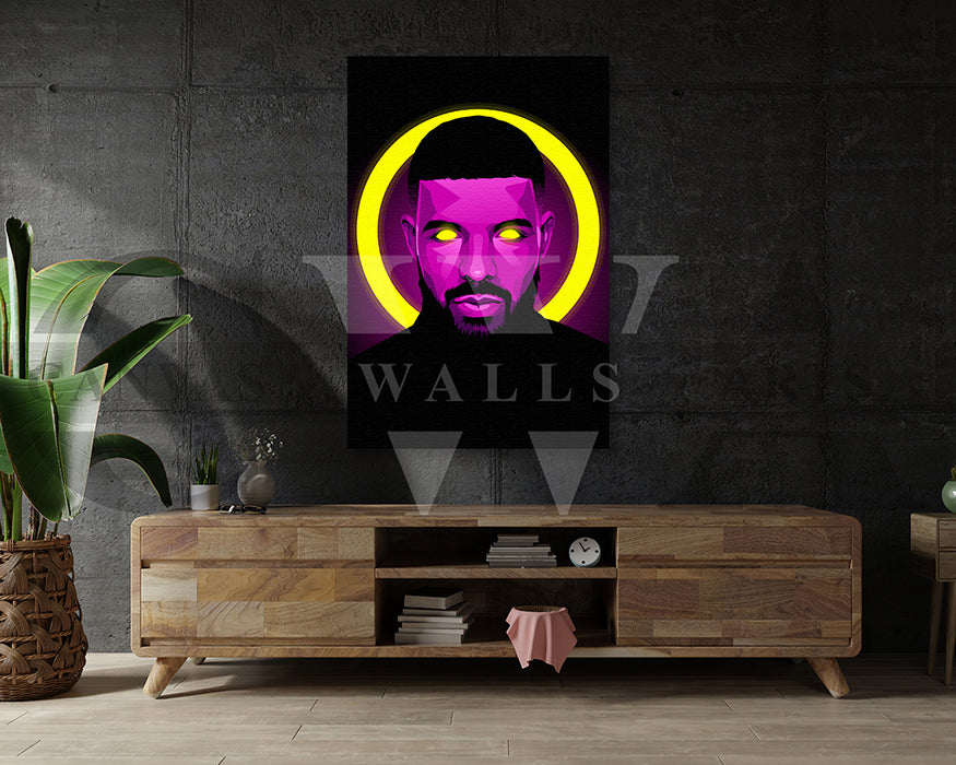 Drake Canvas Wall Art