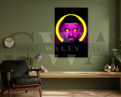 Drake Canvas Wall Art