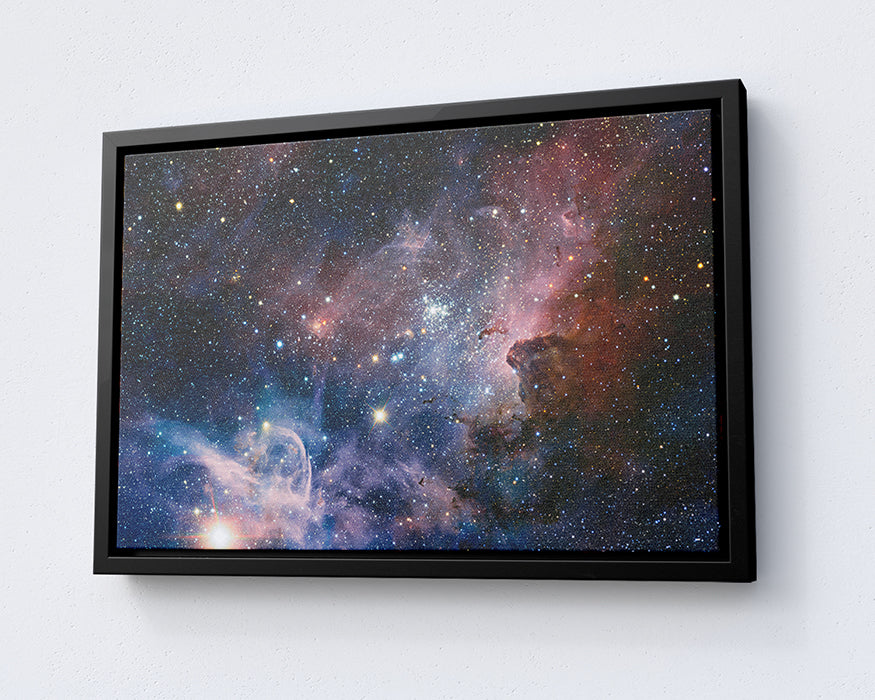 ESO’s VLT reveals the Carina Nebula's hidden secrets Galaxy Canvas Wall Art