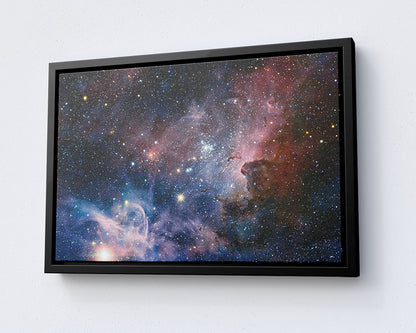 ESO’s VLT reveals the Carina Nebula's hidden secrets Galaxy Canvas Wall Art