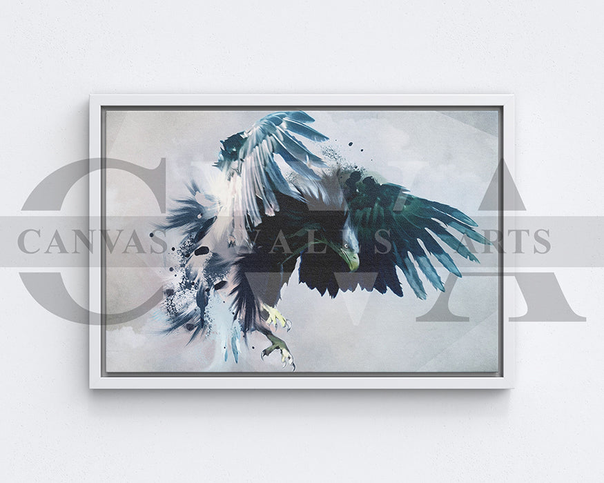 Eagle Canvas Wall Art Bird Poster Print
