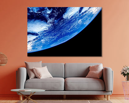 Earth Canvas Wall Art