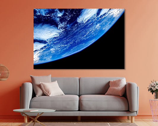 Earth Canvas Wall Art