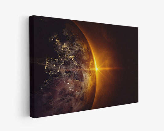 Earth Canvas Wall Arts