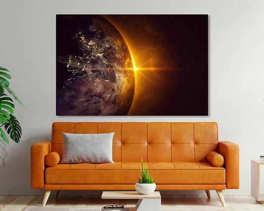 Earth Canvas Wall Arts