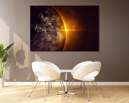Earth Canvas Wall Arts