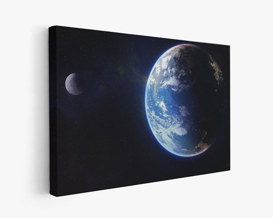 Earth Wall Art Canvas Print