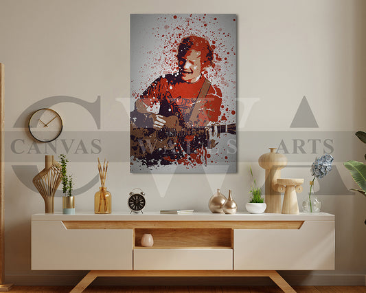 Ed Sheeran Canvas Wall Art