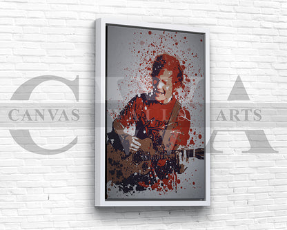Ed Sheeran Canvas Wall Art