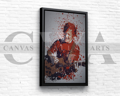 Ed Sheeran Canvas Wall Art