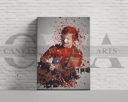 Ed Sheeran Canvas Wall Art