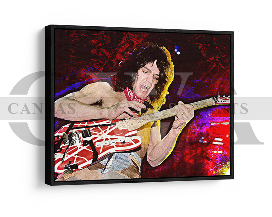 Eddie Van Halen Canvas Wall Art